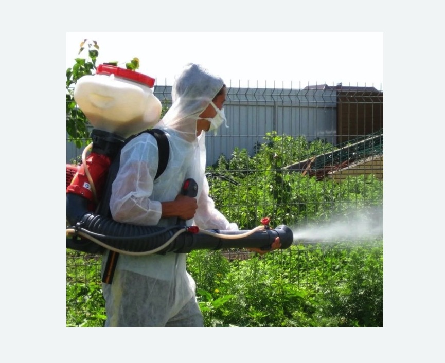 Акарицидная обработка территории в Новокуйбышевске