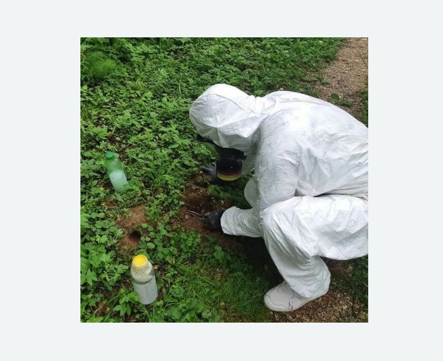 уничтожение кротов на участке в Новокуйбышевске